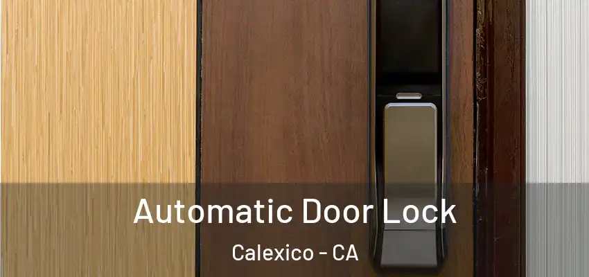 Automatic Door Lock Calexico - CA